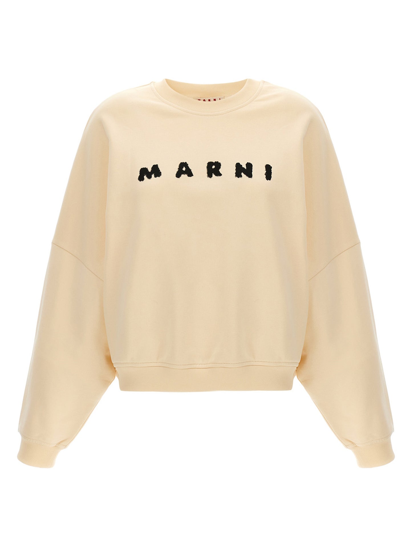 Marni White Cotton Sweatshirt