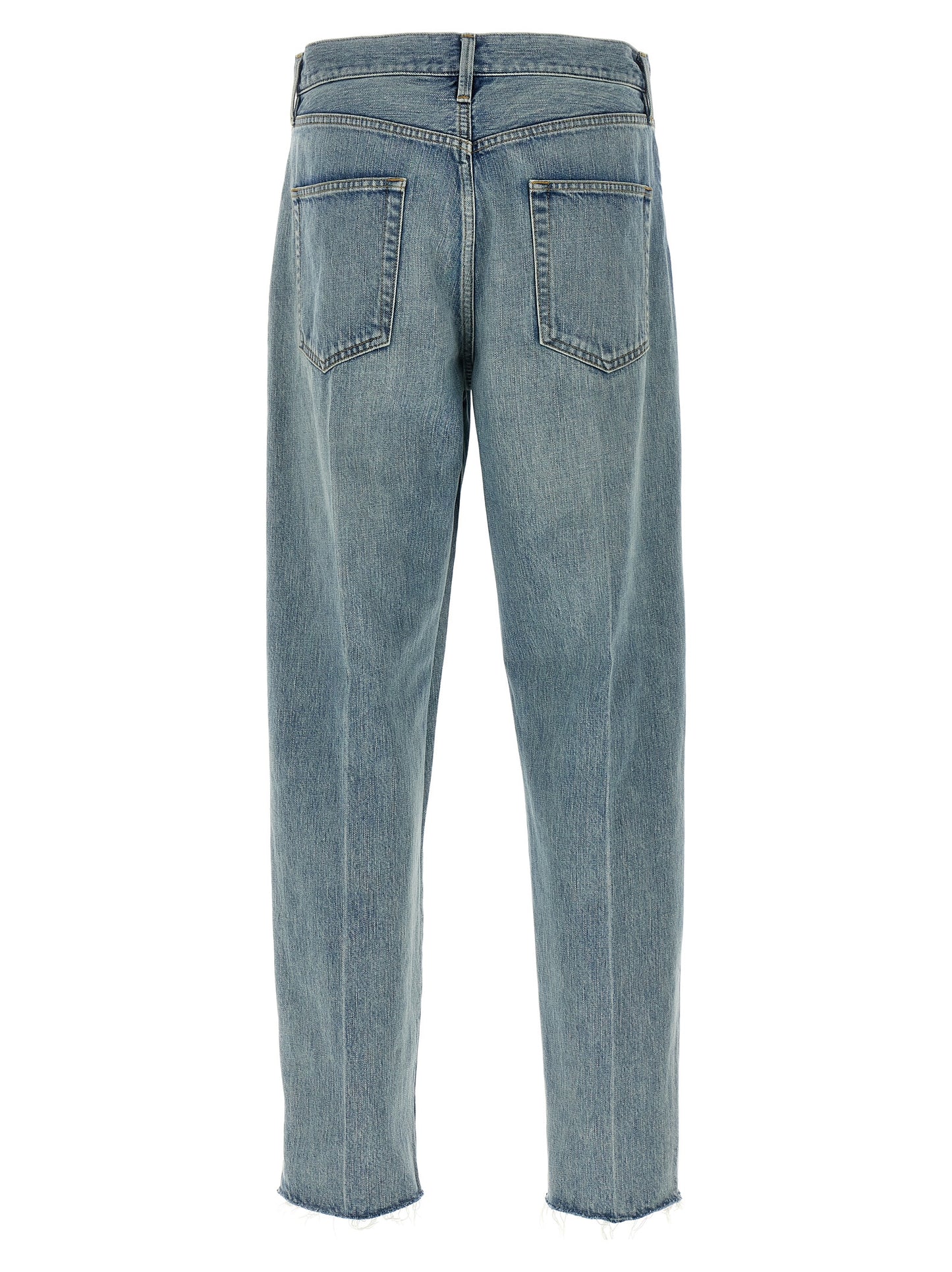 Fear Of God Blue Cotton Jeans Denim