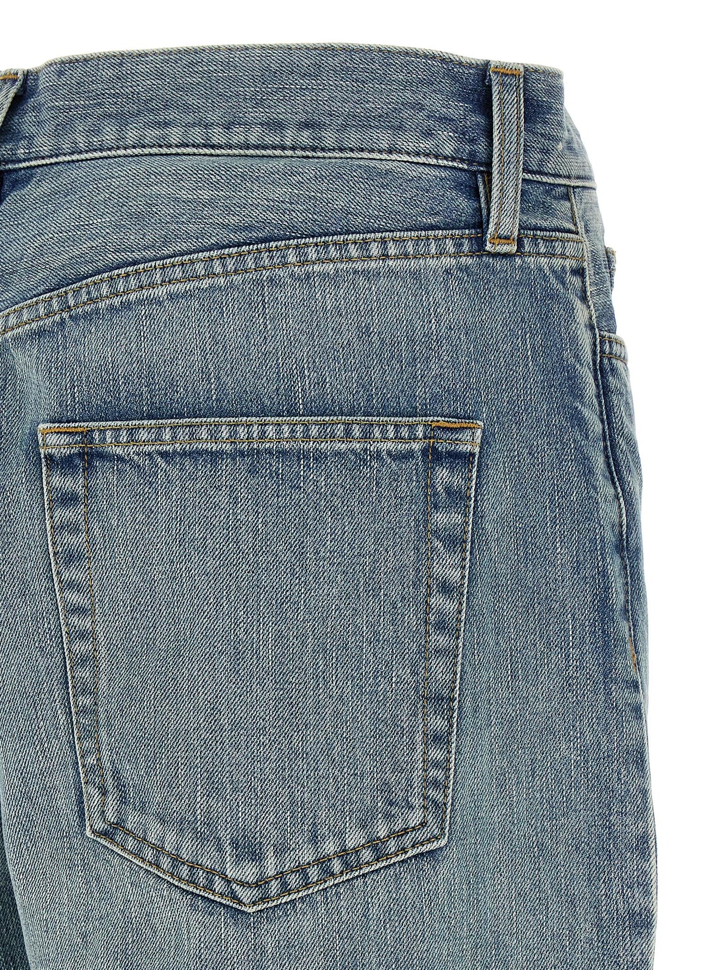 Fear Of God Blue Cotton Jeans Denim