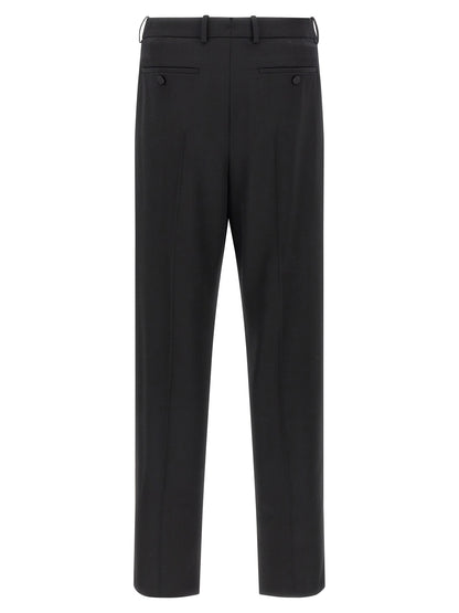 Saint Laurent Black Wool Dress Pants