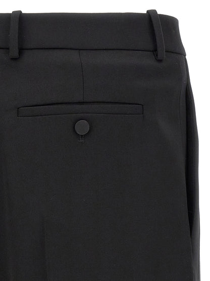 Saint Laurent Black Wool Dress Pants
