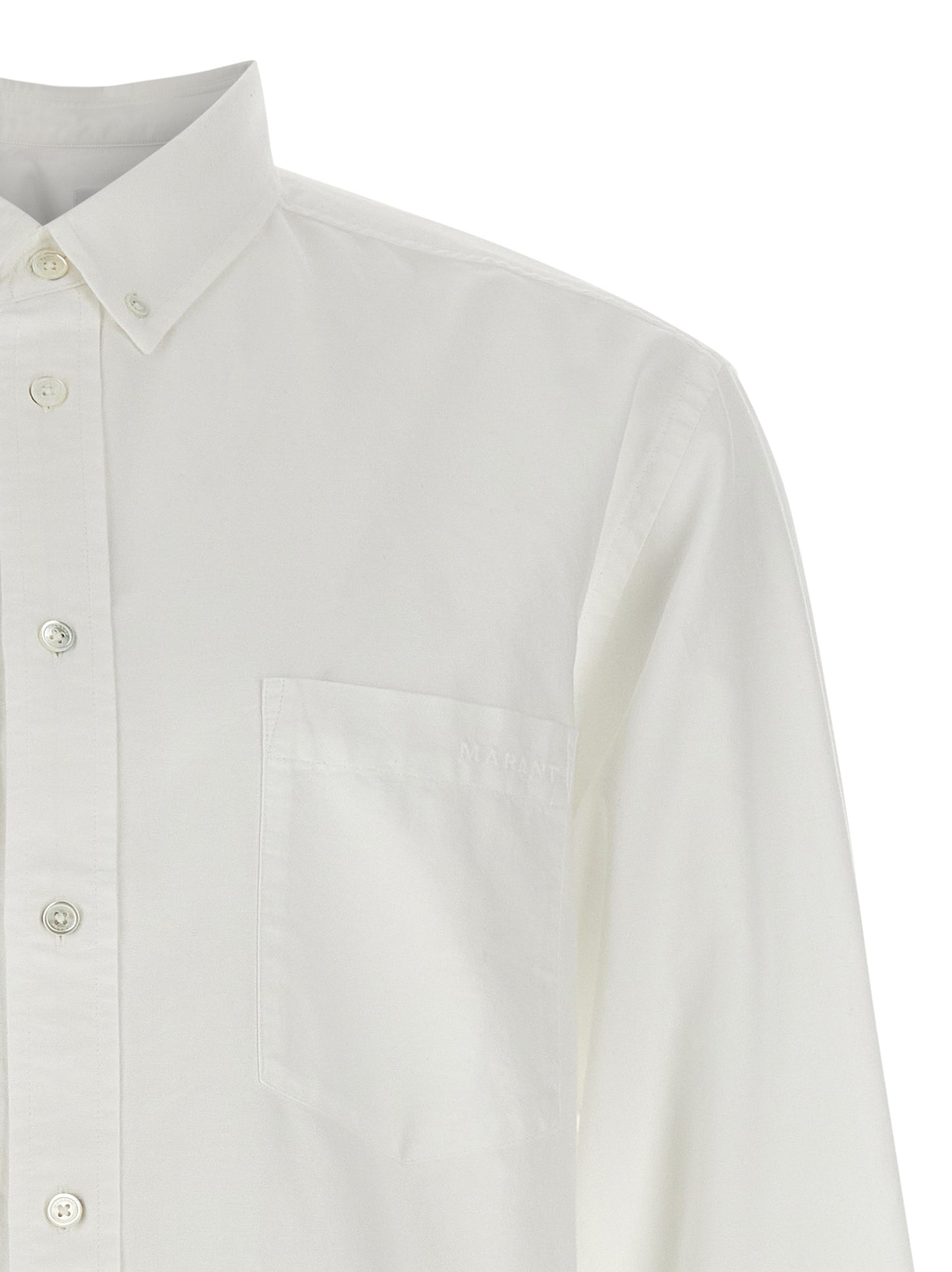 MARANT White Cotton Blouse