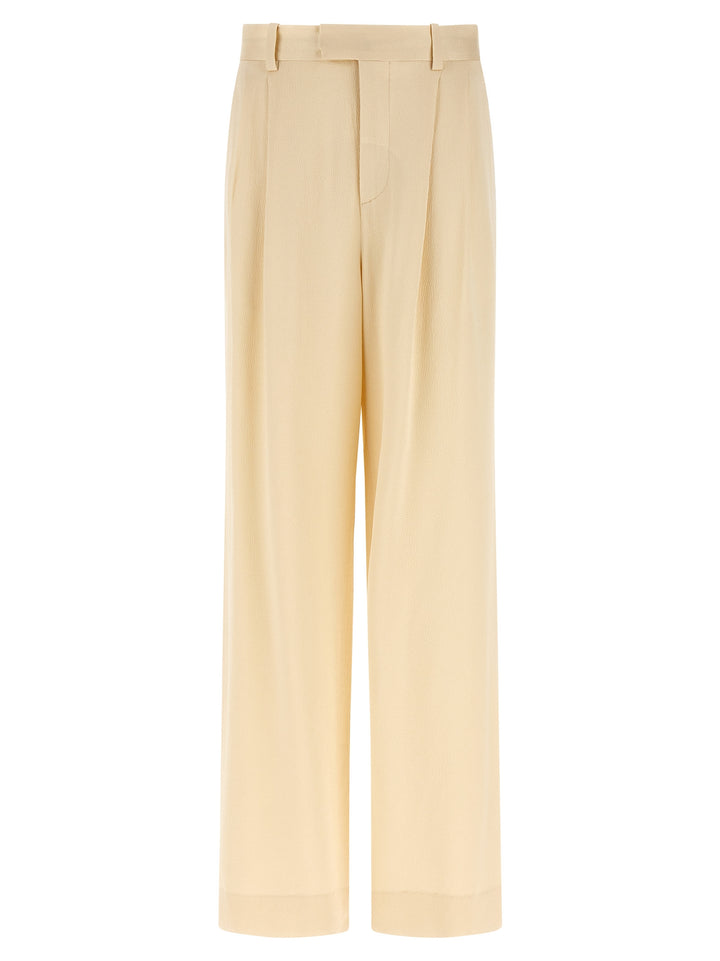 Armarium Beige Viscose Casual Pants
