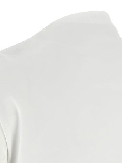 Armarium White Cotton Sleeveles T-Shirt