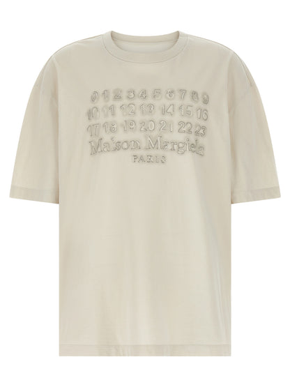 Maison Margiela Beige Cotton T-Shirt