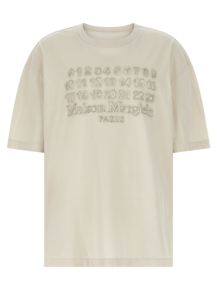 Maison Margiela Beige Cotton T-Shirt
