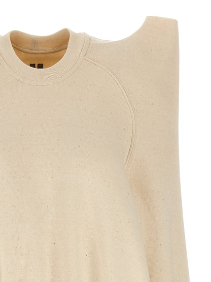 DRKSHDW Beige Cotton Sweatshirt