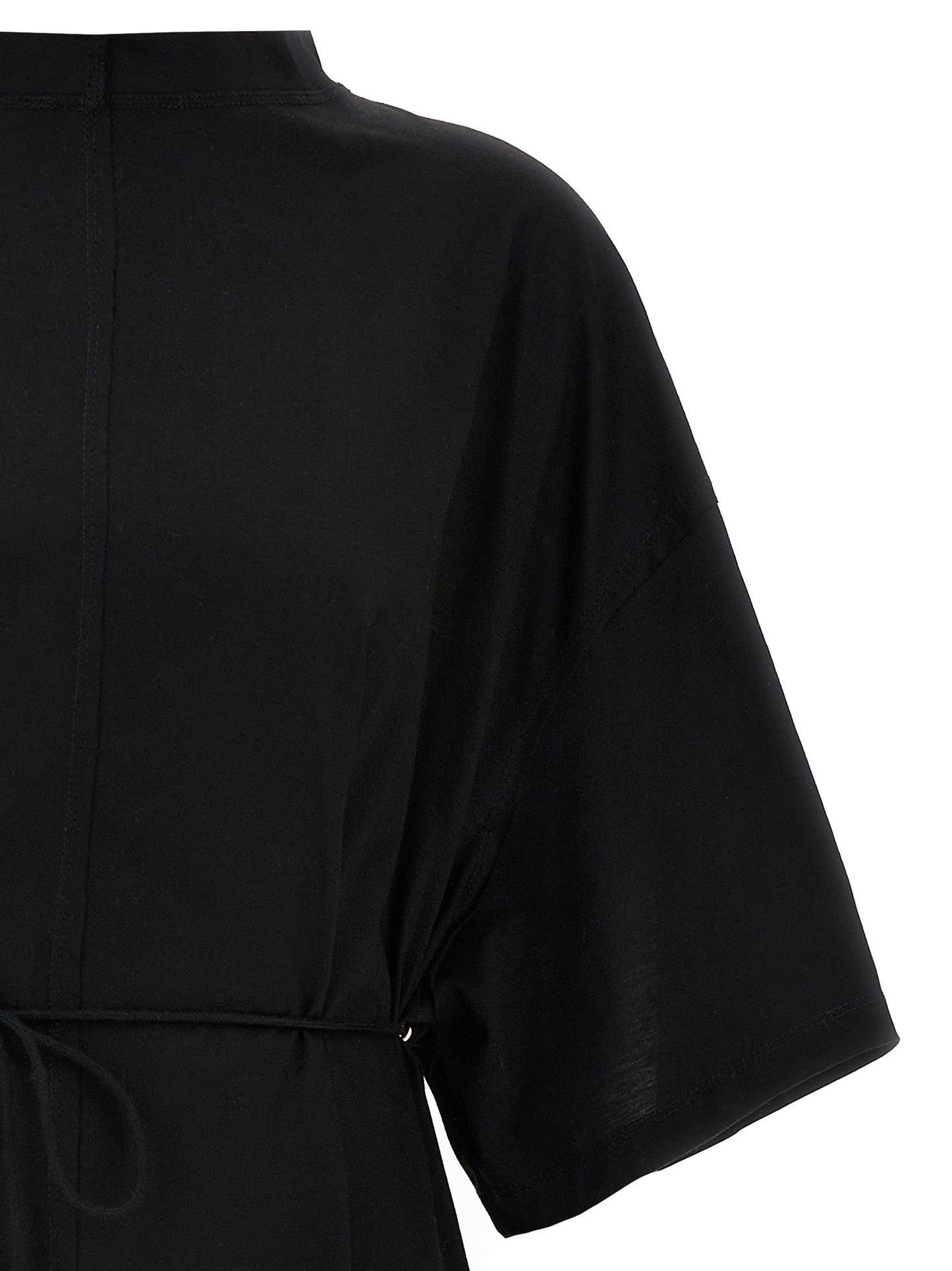 DI.LA3 PARI' Black Cotton T-Shirt
