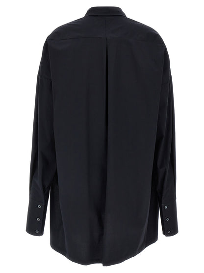 DI.LA3 PARI' Blue Cotton Blouse