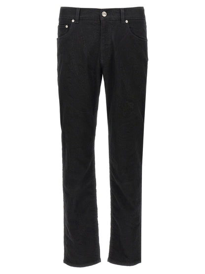 Etro Black Cotton Jeans Denim