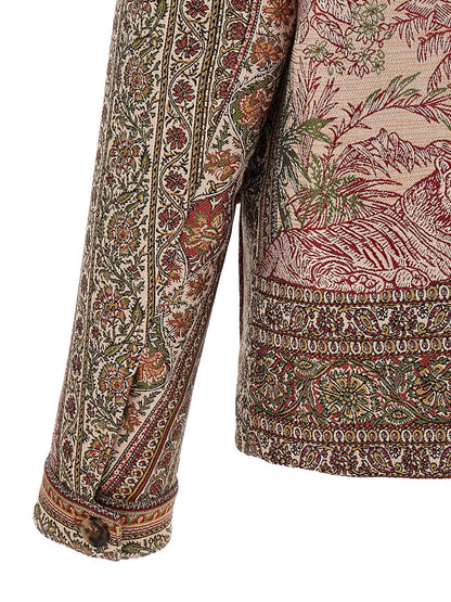 Etro Multicolor Polyester Blouse
