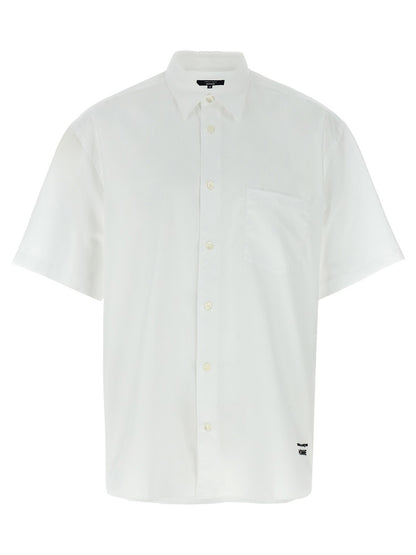 Comme Des Garçons White Cotton Blouse
