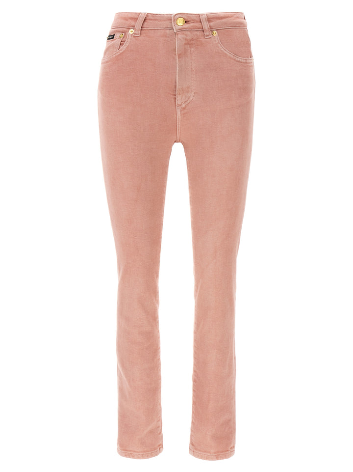 Dolce & Gabbana Multicolor Cotton High-Waisted Jean