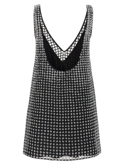 Max Mara Black Silk Short Dress