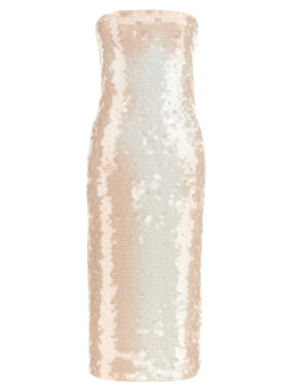 Sportmax Multicolor Polyamide Midi Dress