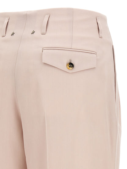 Golden Goose Multicolor Virgin Wool Casual Pants