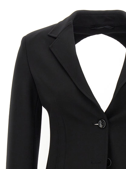 Max Mara Black Viscose Blazer