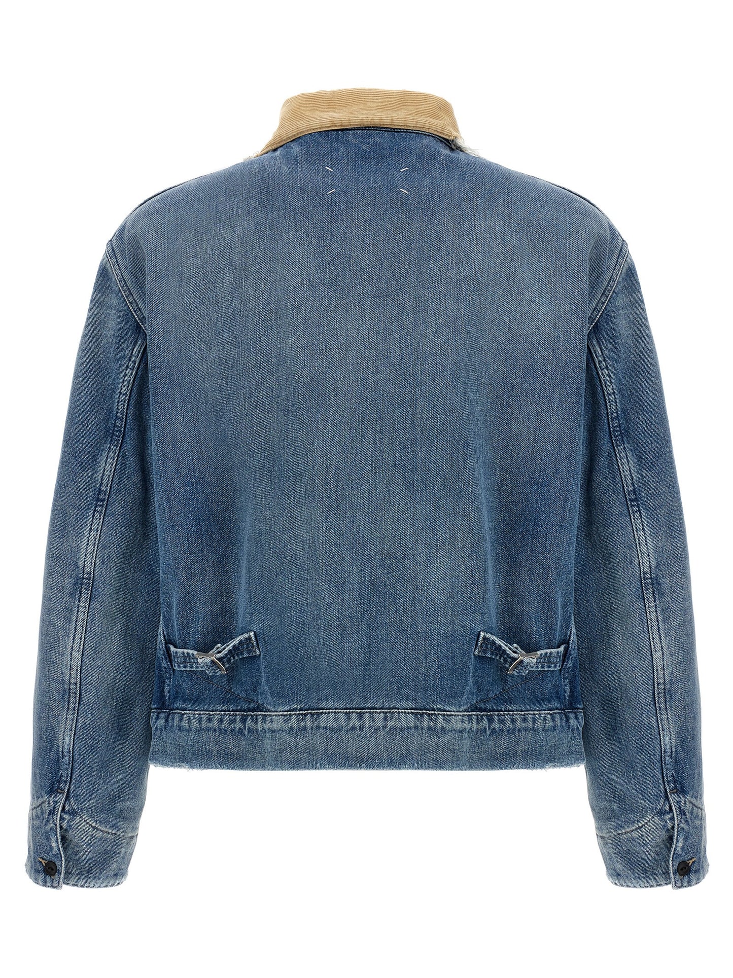 Maison Margiela Blue Cotton Denim Jacket