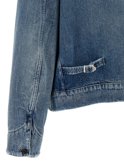 Maison Margiela Blue Cotton Denim Jacket