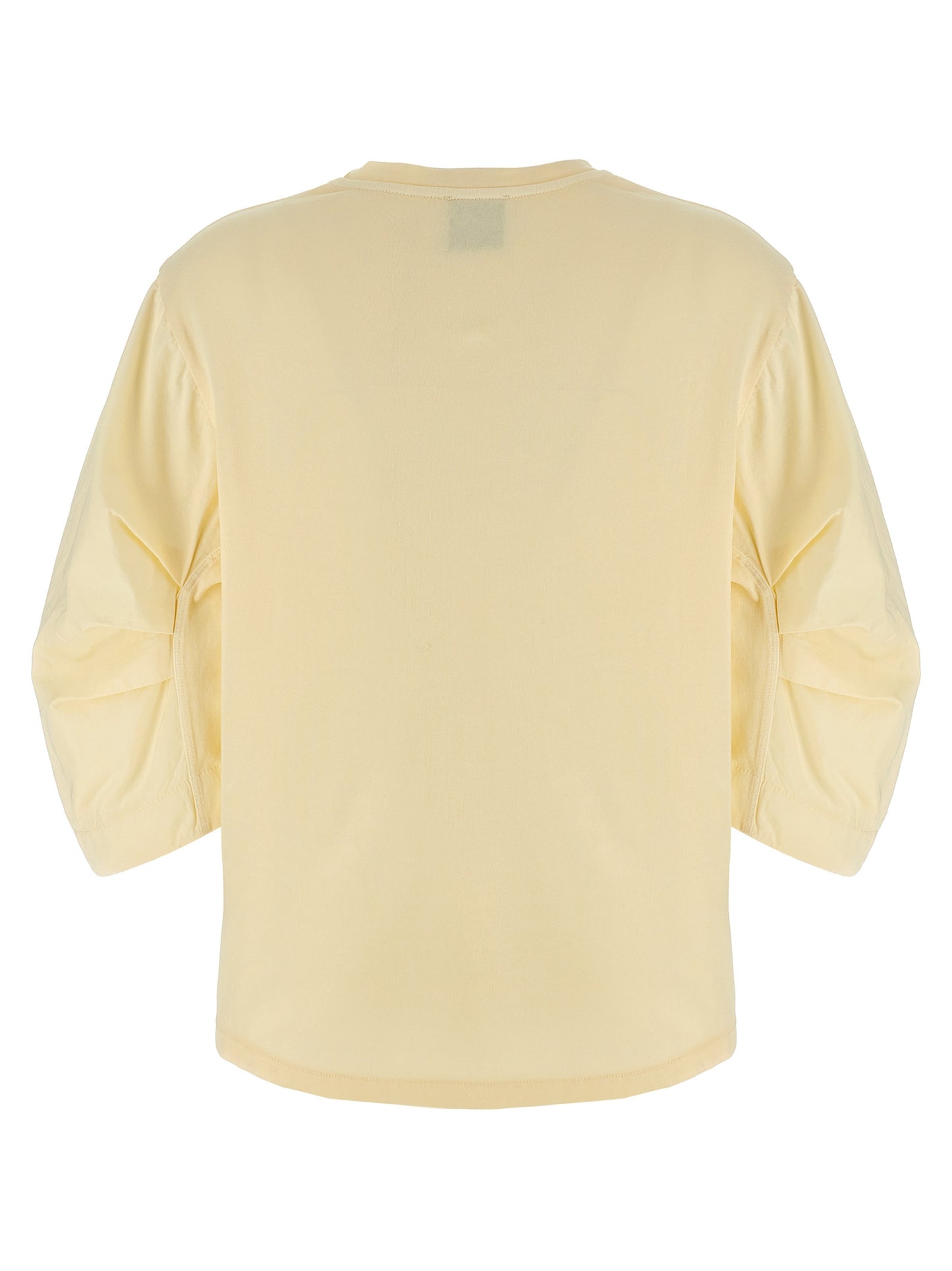 NUDE Beige Cotton T-Shirt