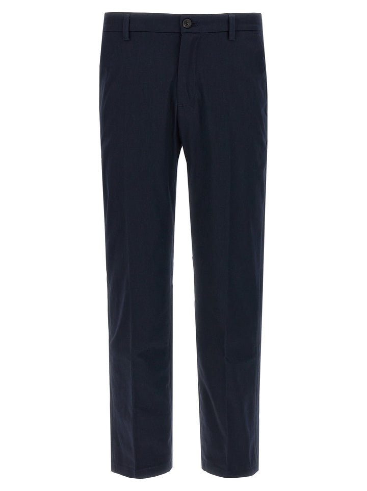 Department 5 Blue Cotton Cropped Pants