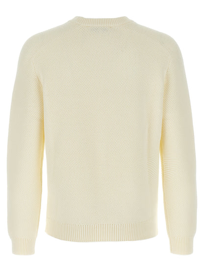 Maison Kitsuné White Cotton Cardigan