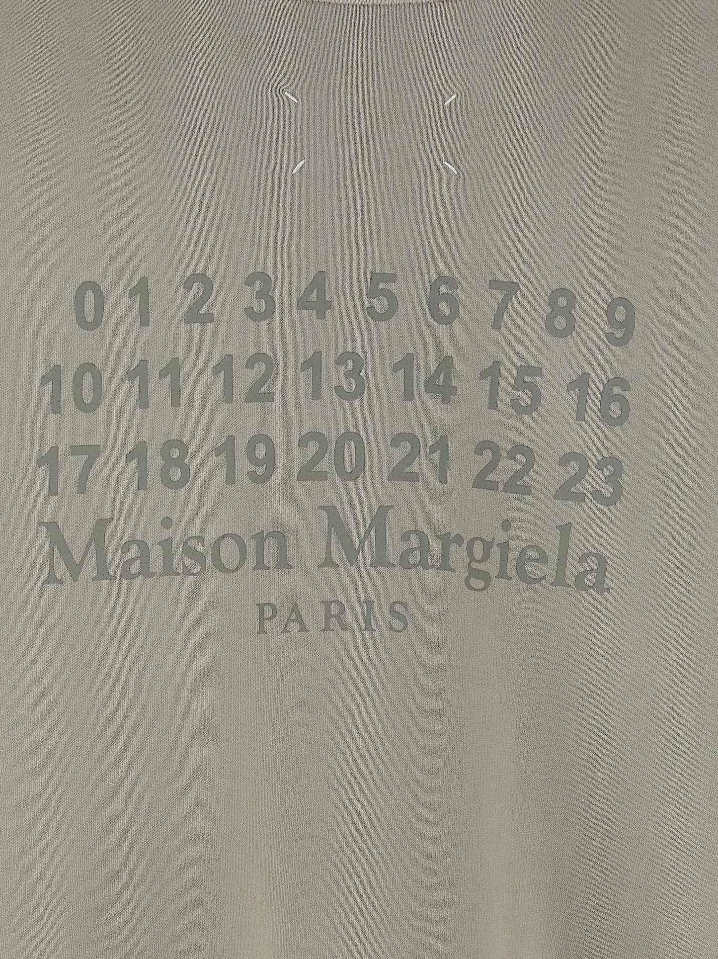 Maison Margiela Gray Cotton Sweatshirt