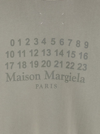 Maison Margiela Gray Cotton Sweatshirt