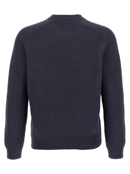 Maison Kitsuné Gray Cotton Cardigan