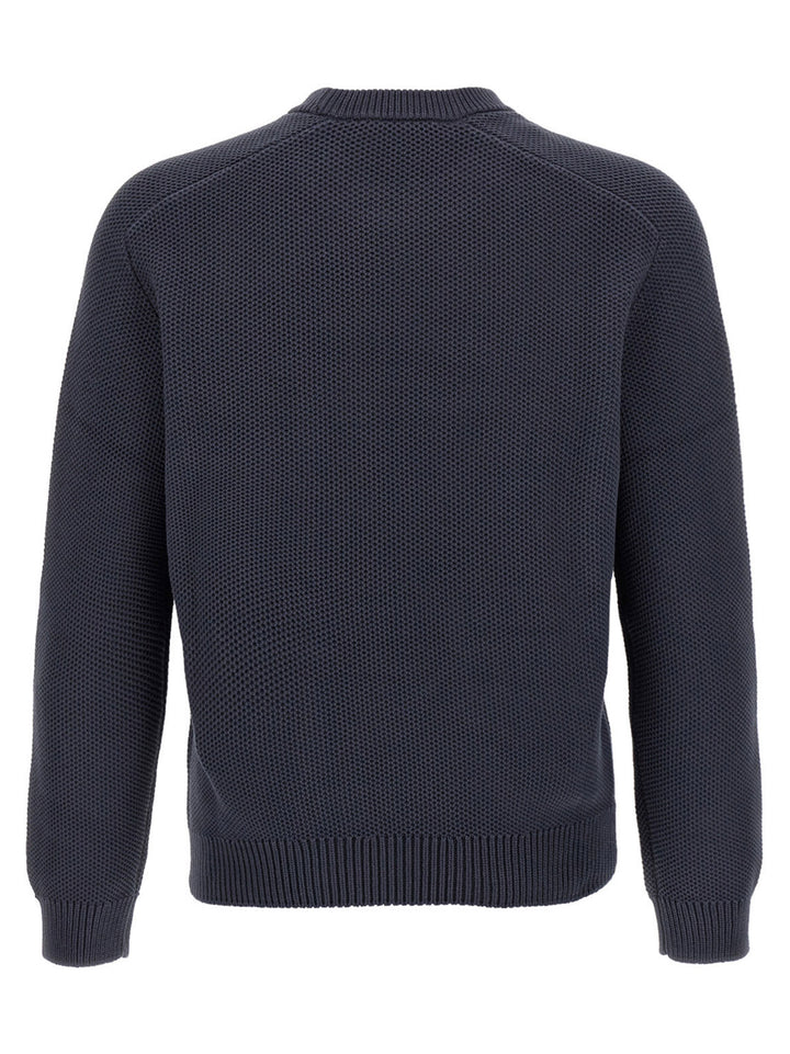 Maison Kitsuné Gray Cotton Cardigan