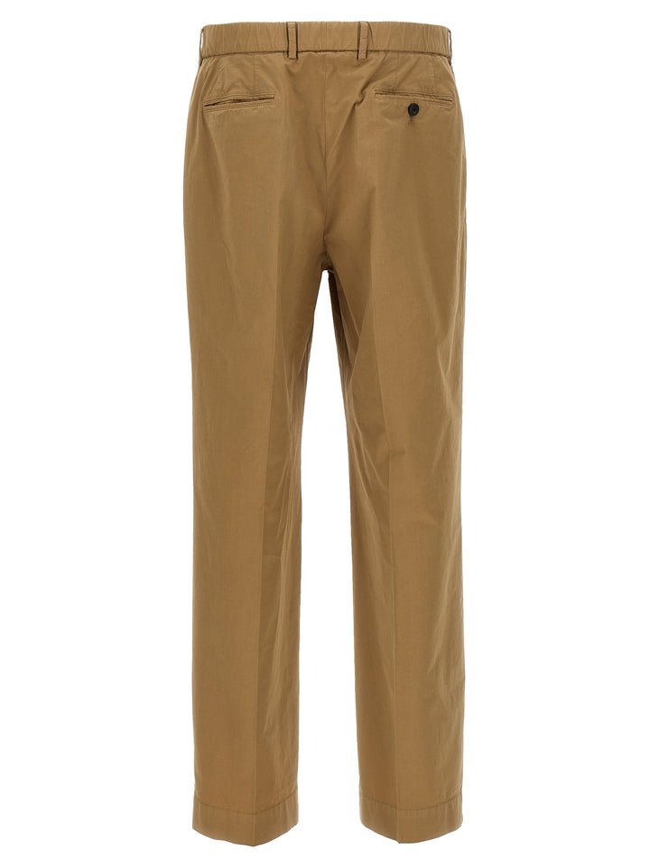 CELLAR DOOR Beige Cotton Casual Pants