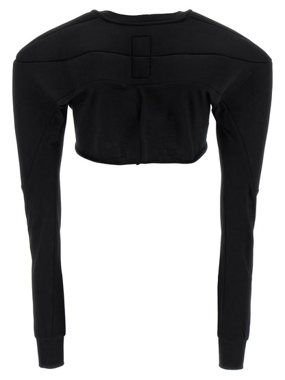 Rick Owens Black Cotton Cardigan