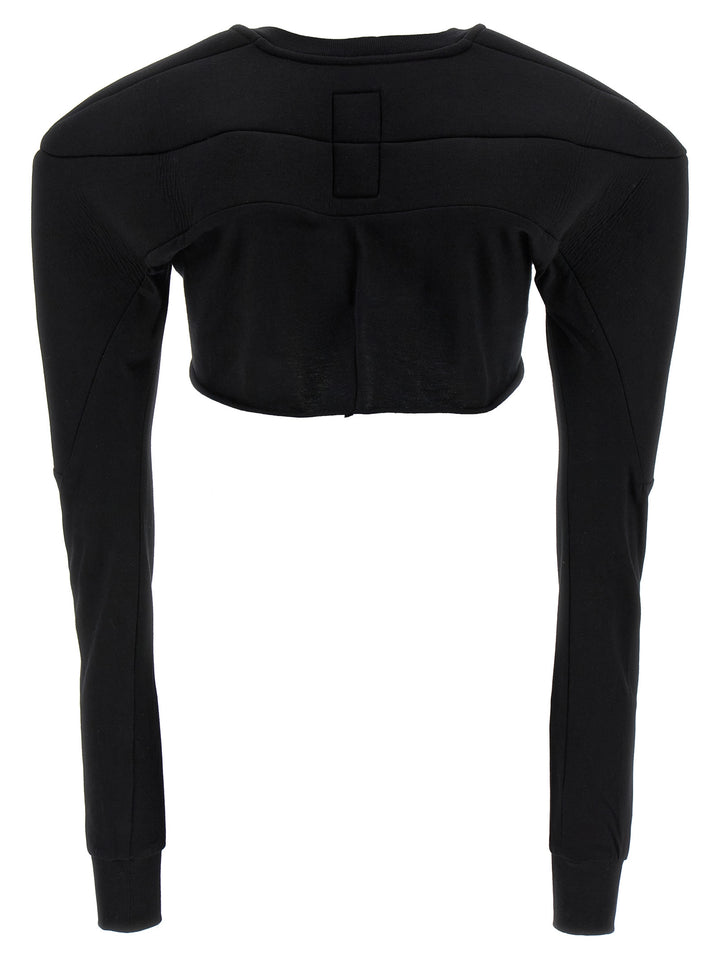 Rick Owens Black Cotton Cardigan
