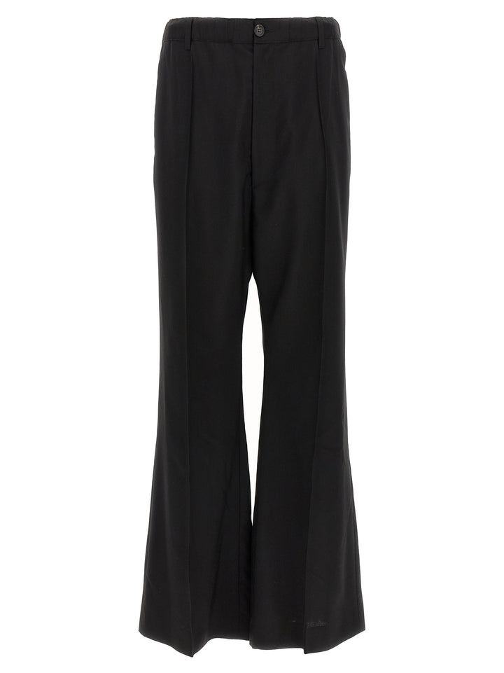 Marni Black Virgin Wool Casual Pants