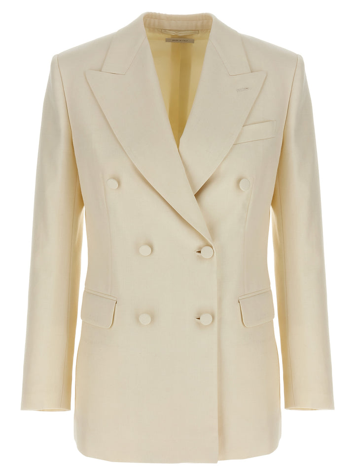 Brioni White Wool Blazer