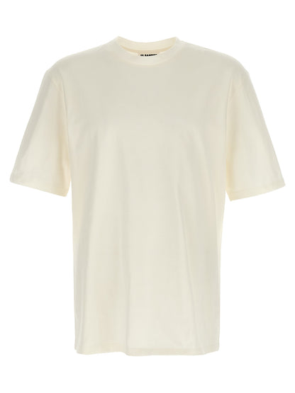 Jil Sander White Cotton Long Sleeve T-Shirt