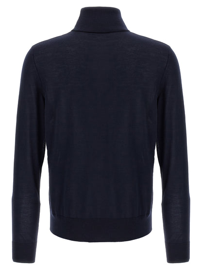Dsquared² Blue Virgin Wool Cardigan