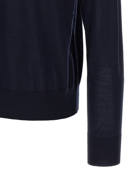 Dsquared² Blue Virgin Wool Cardigan