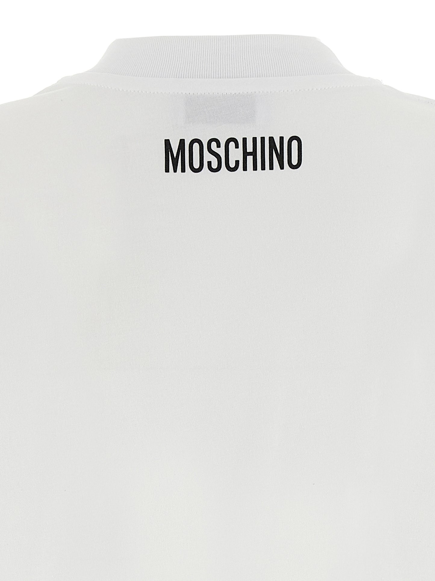 Moschino White Cotton T-Shirt