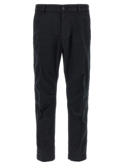 Dsquared² Black Cotton Chino Pants