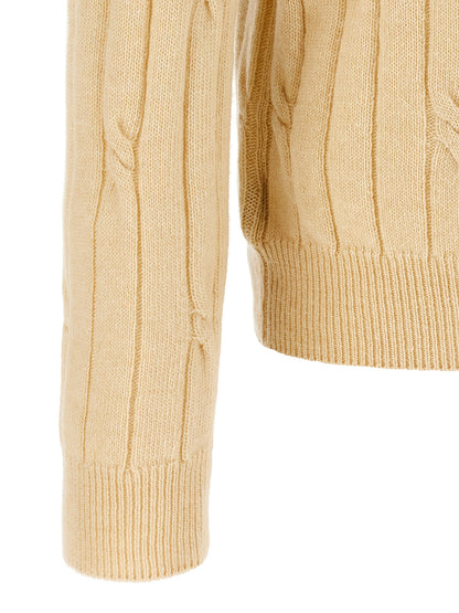ZANONE Beige Virgin Wool Polo Shirt