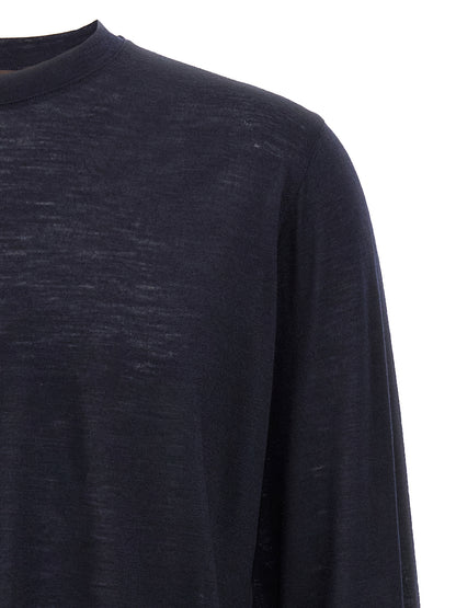 ZANONE Blue Virgin Wool Sportswear