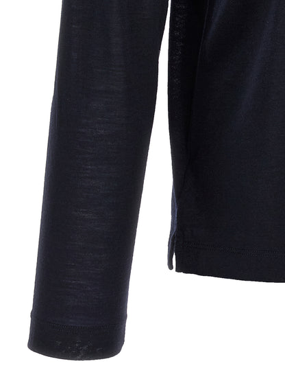 ZANONE Blue Virgin Wool Sportswear