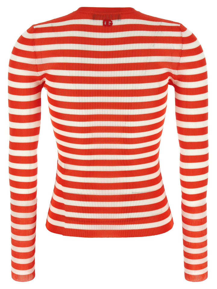 Dolce & Gabbana Orange Viscose Cardigan