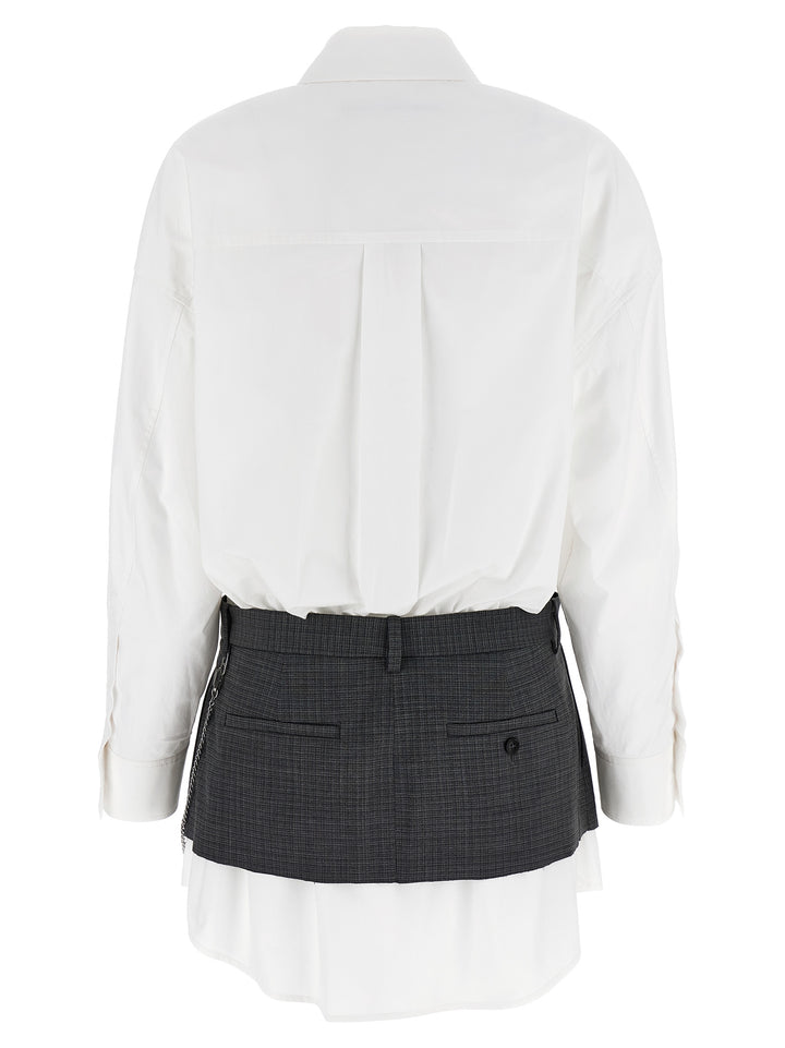 Alexander Wang Multicolor Cotton Short Dress