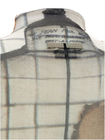 Jean Paul Gaultier Multicolor Polyamide Bodysuit