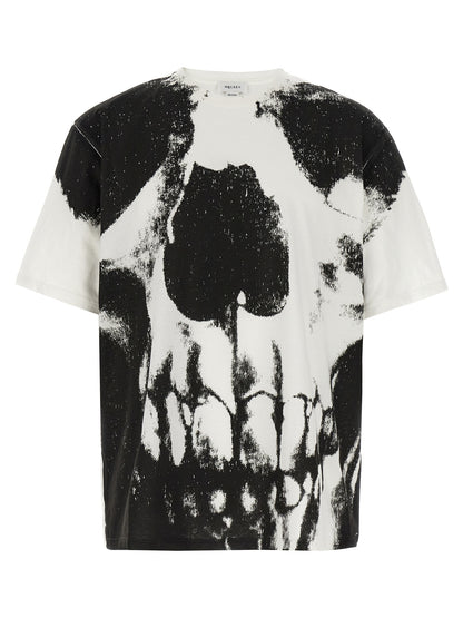 Alexander McQueen Bicolor Cotton T-Shirt