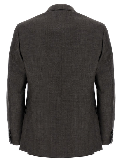 Brioni Brown Wool Blazer