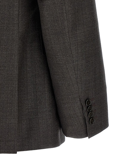 Brioni Brown Wool Blazer