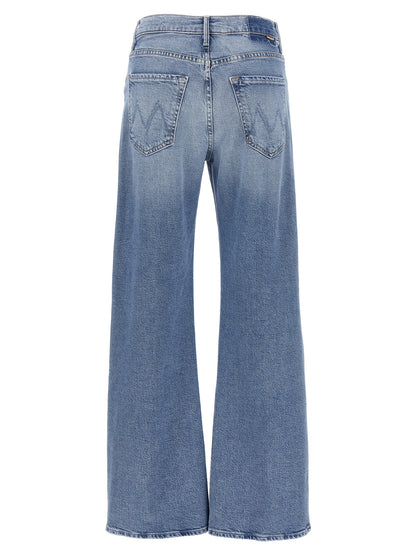 Mother Denim Blue Cotton High-Waisted Jean